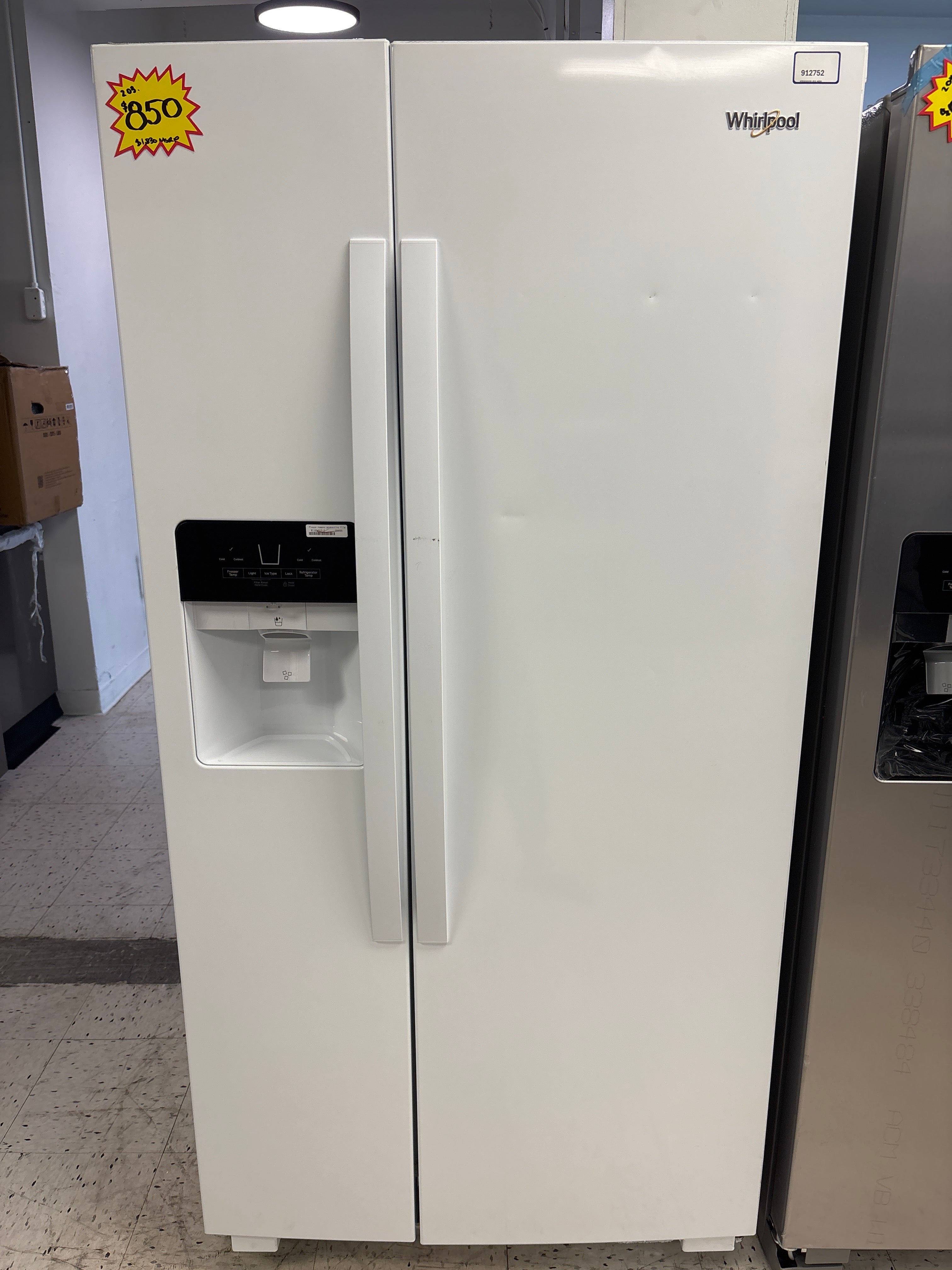 Refrigerator - Side-by-Side